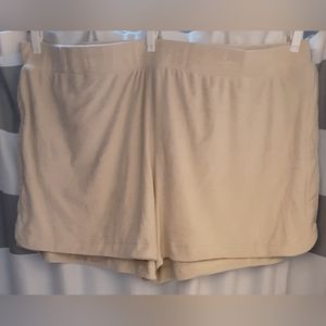 A New Day Women's Terry Shorts Plus Size 4x